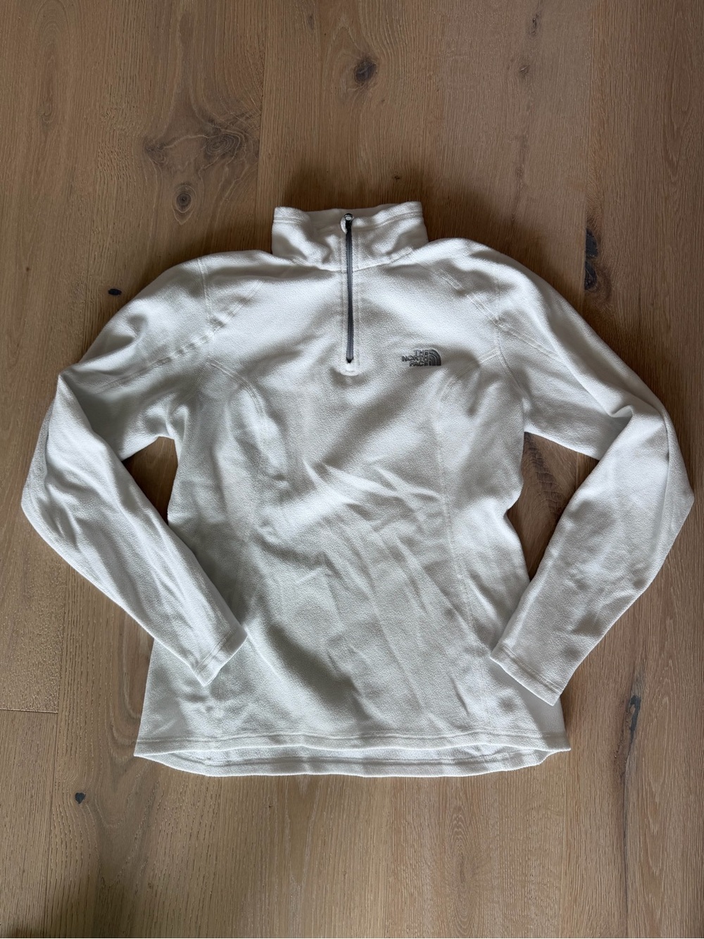 The North Face White Fleece Pullover